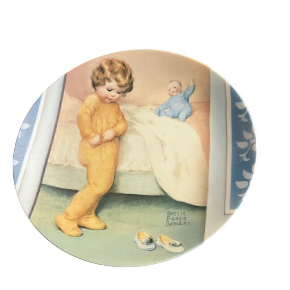 Vintage‎ 1985 Bessie Pease Gutmann collectible plate